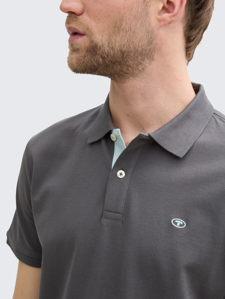 polo en piqué de coton