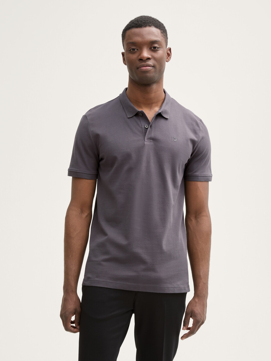 polo en piqué de coton