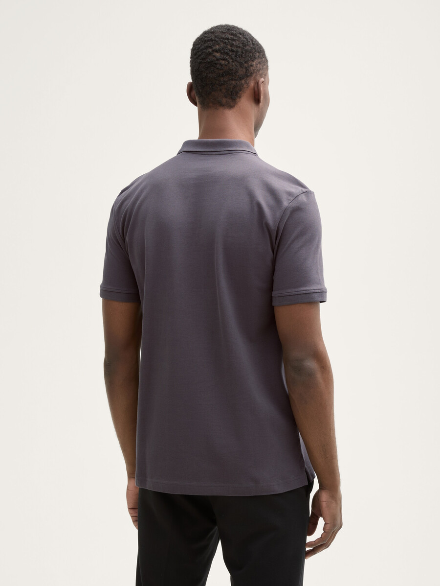 polo en piqué de coton
