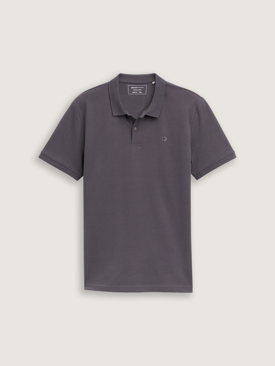polo en piqué de coton