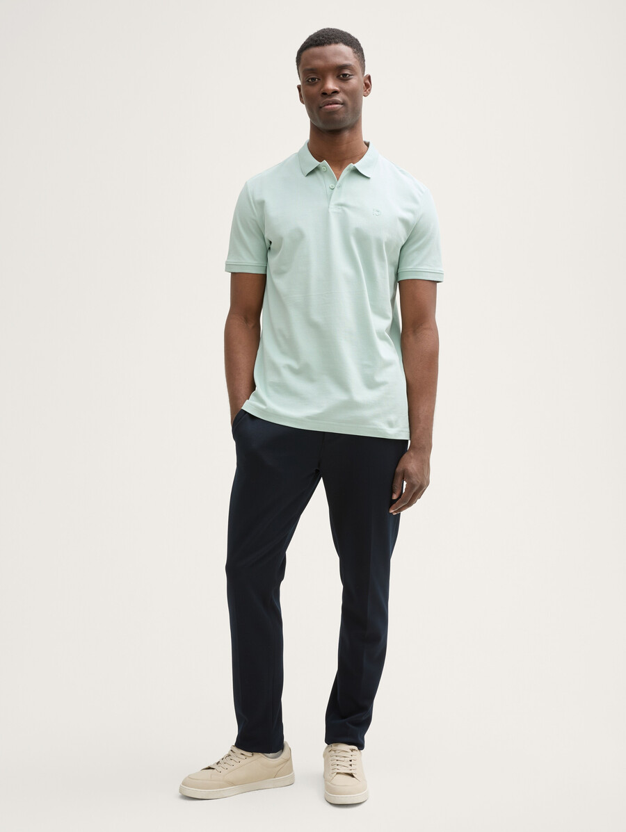 polo en piqué de coton