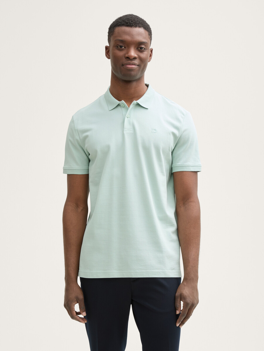 polo en piqué de coton