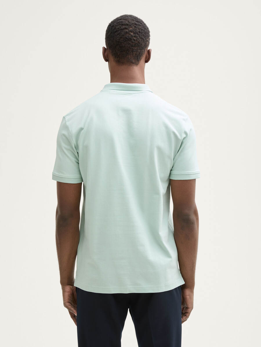 polo en piqué de coton