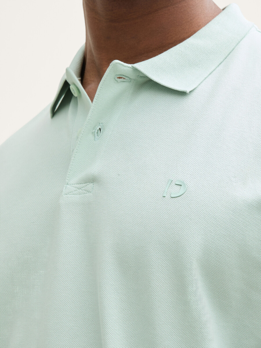 polo en piqué de coton