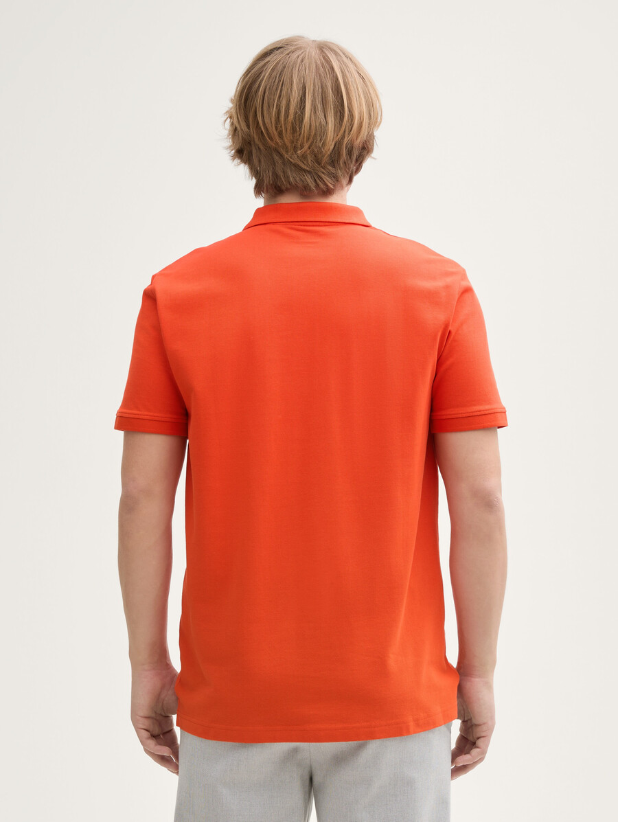 polo en piqué de coton