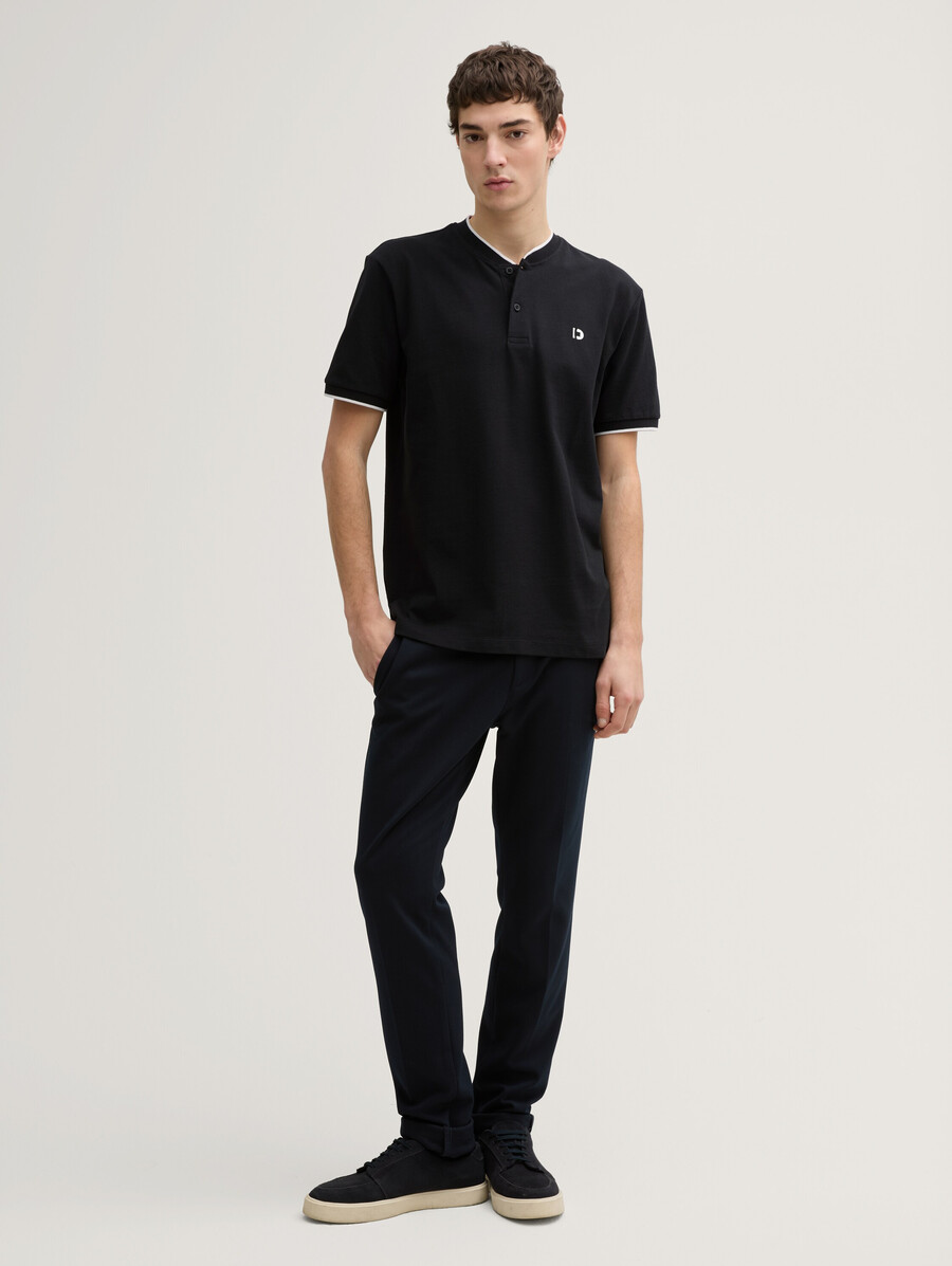 polo à col bomber