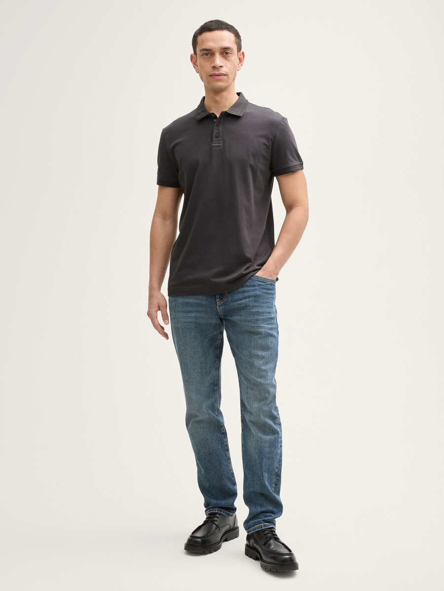 polo basique en jersey