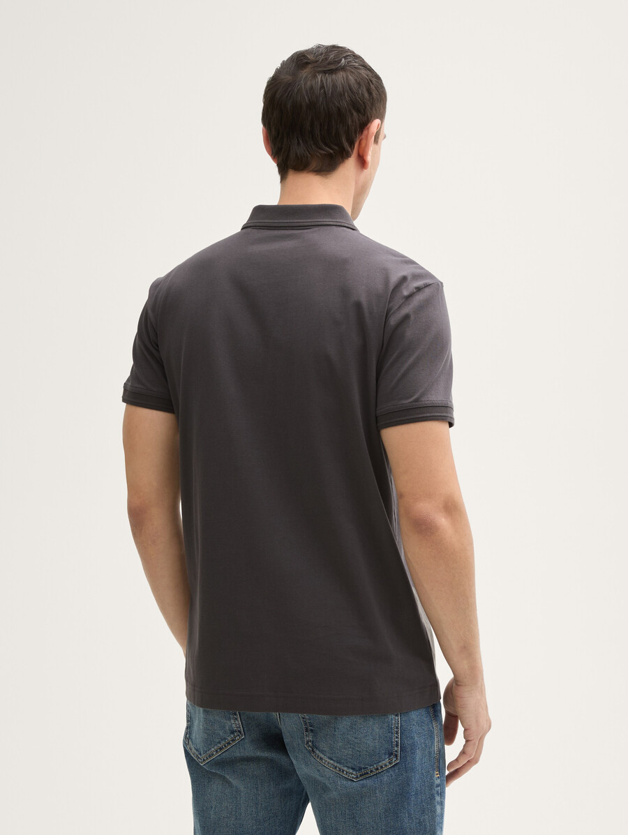 polo basique en jersey