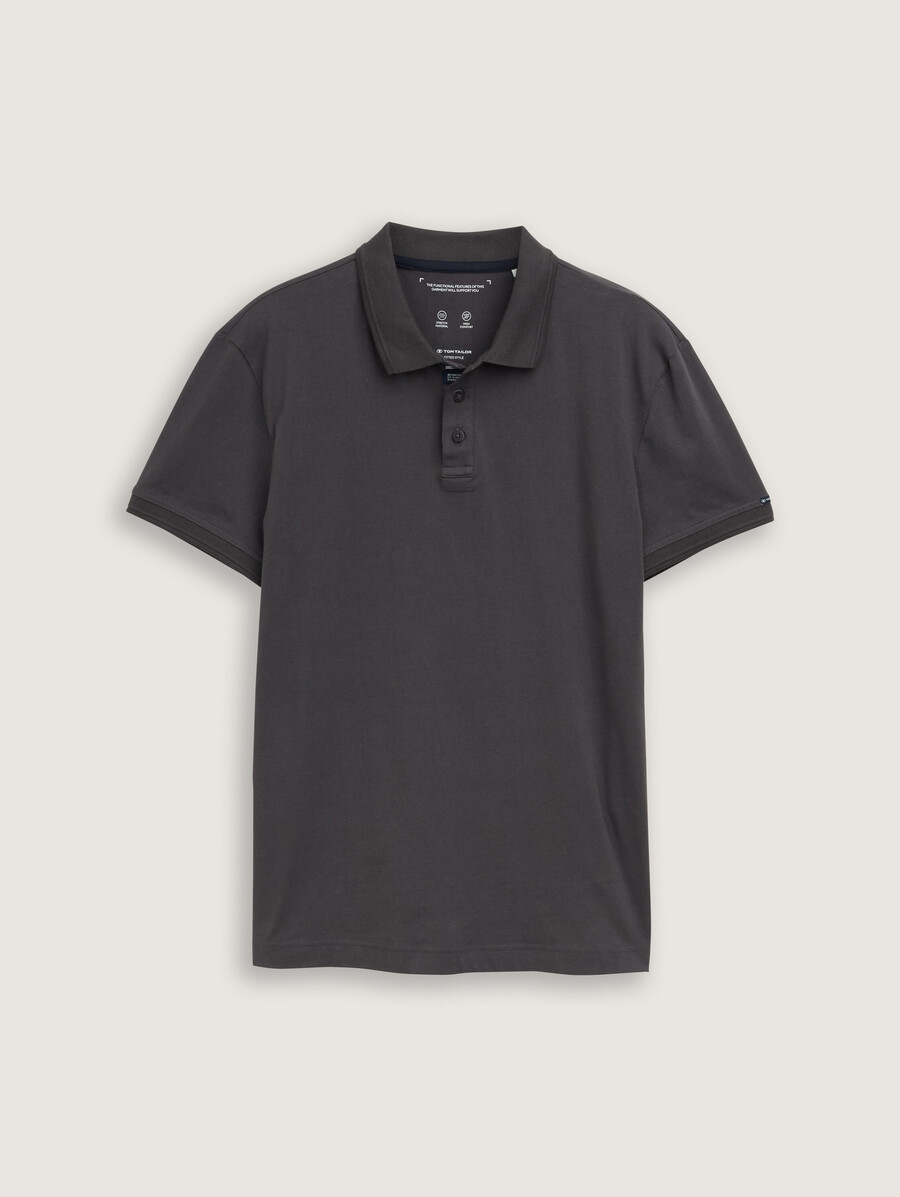 polo basique en jersey