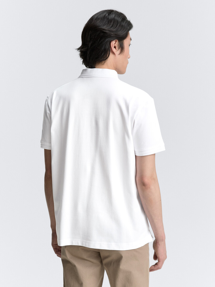 polo piqué extensible