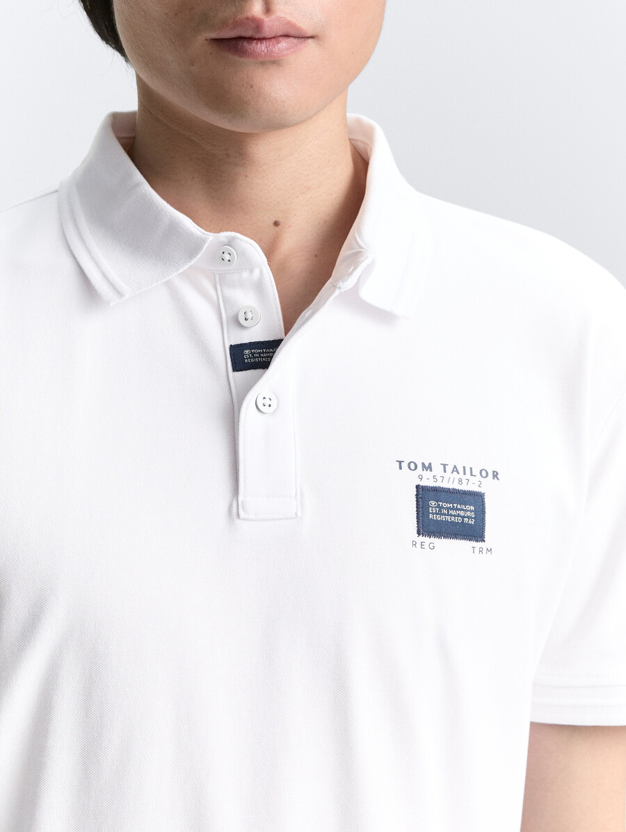 polo piqué extensible