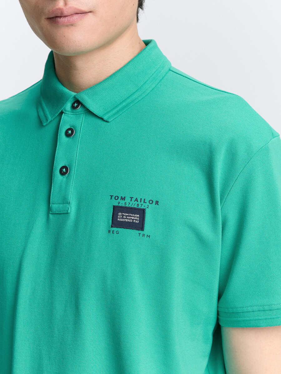 polo piqué extensible