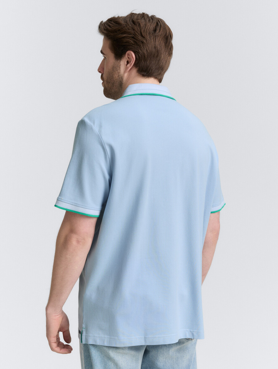 grandes tailles - polo piqué stretch