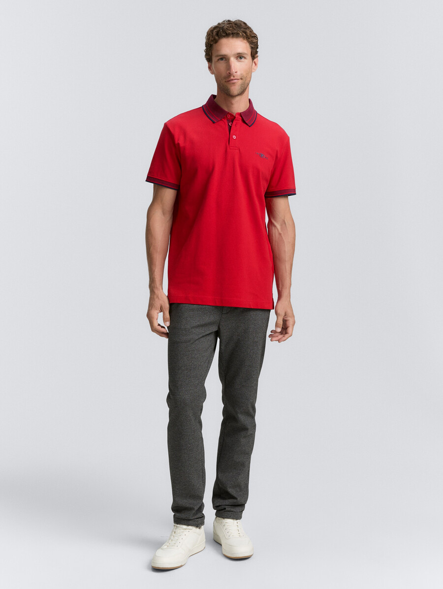 polo piqué extensible