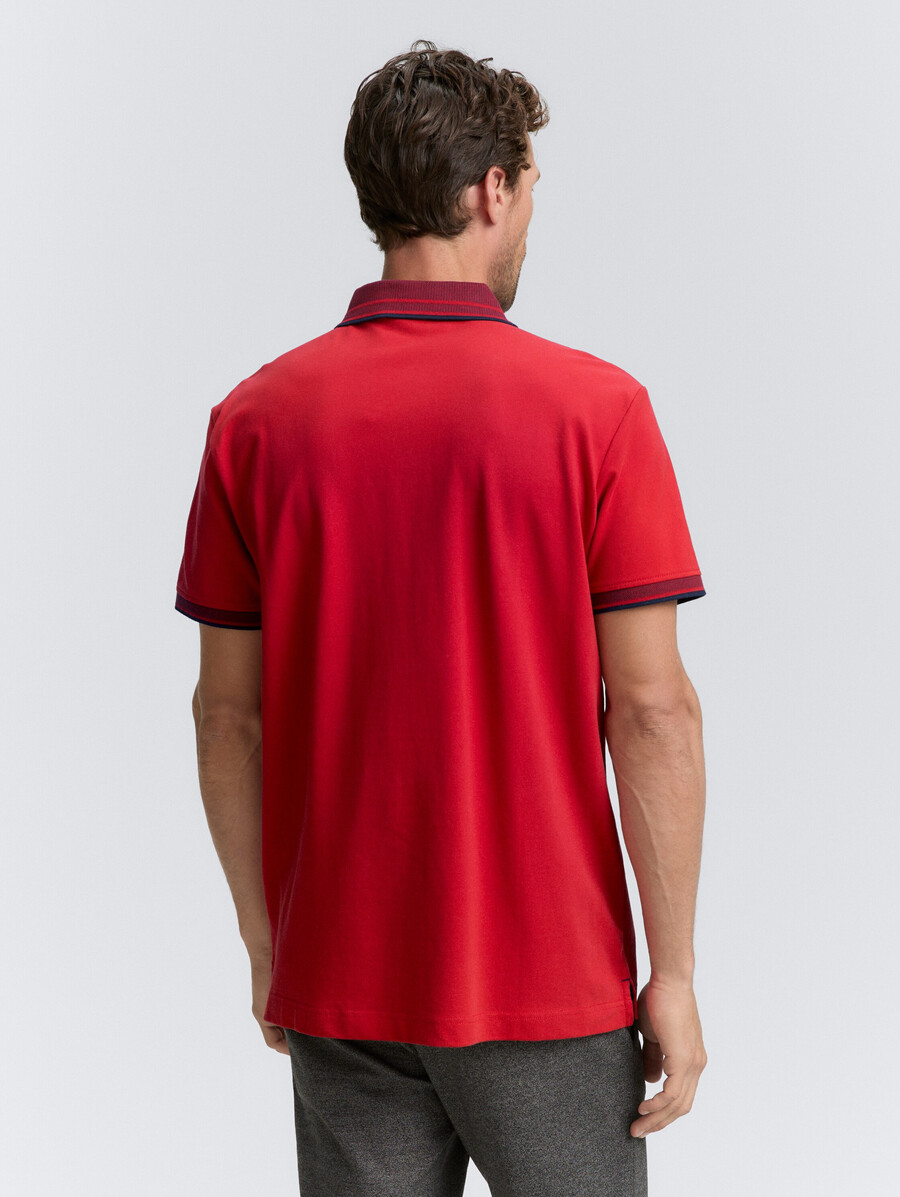 polo piqué extensible