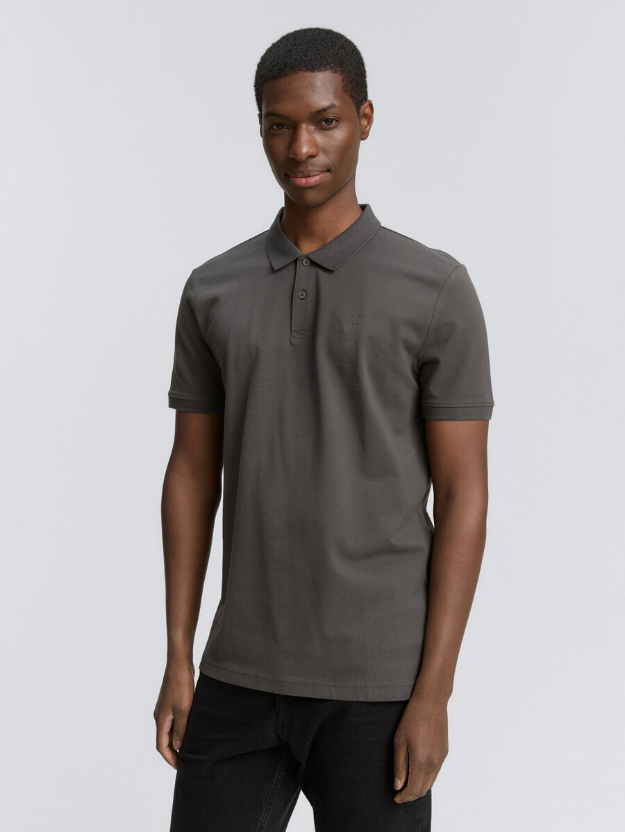 polo en piqué de coton