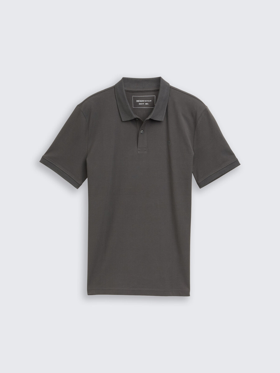polo en piqué de coton