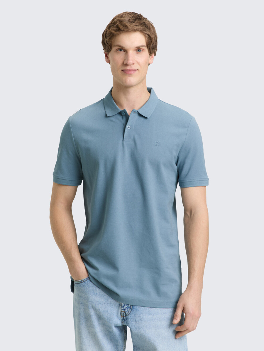 polo en piqué de coton
