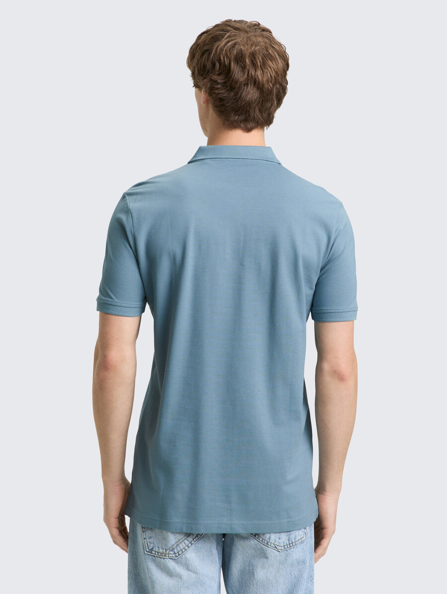 polo en piqué de coton