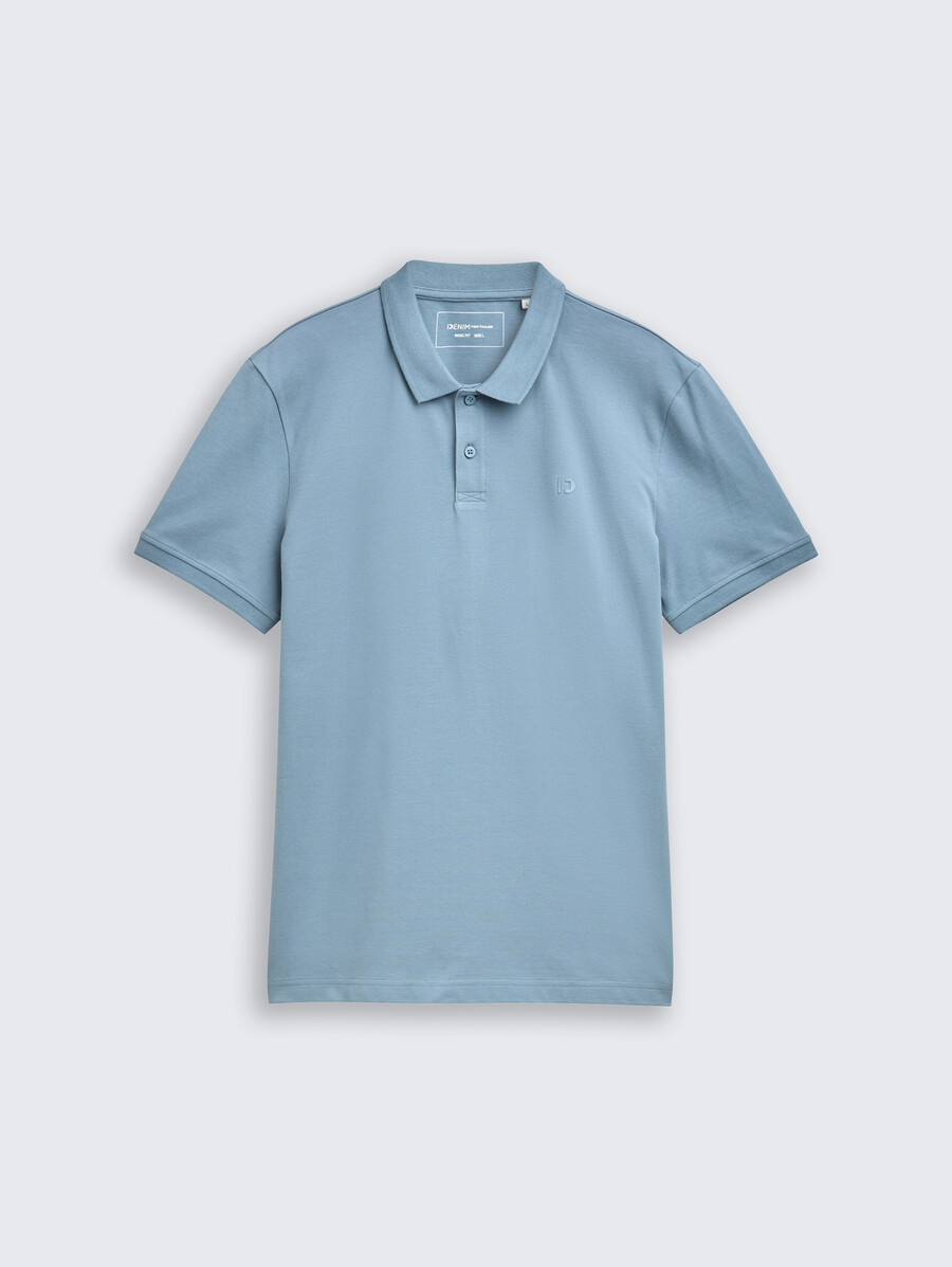 polo en piqué de coton