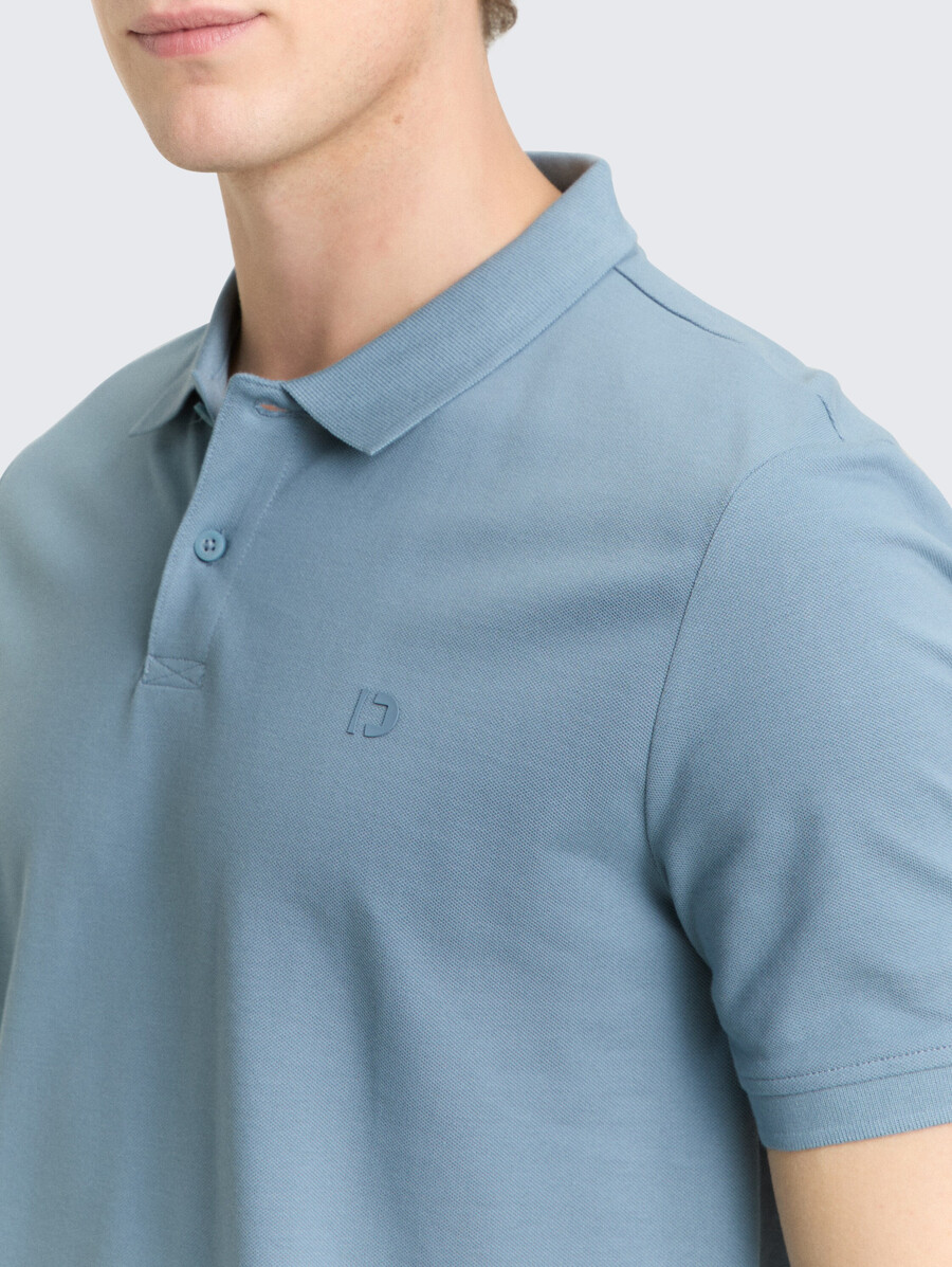 polo en piqué de coton
