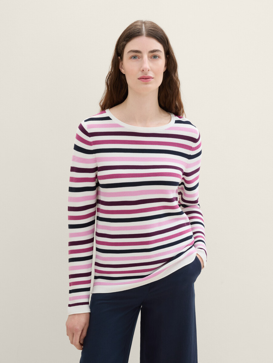 pull en maille de coton