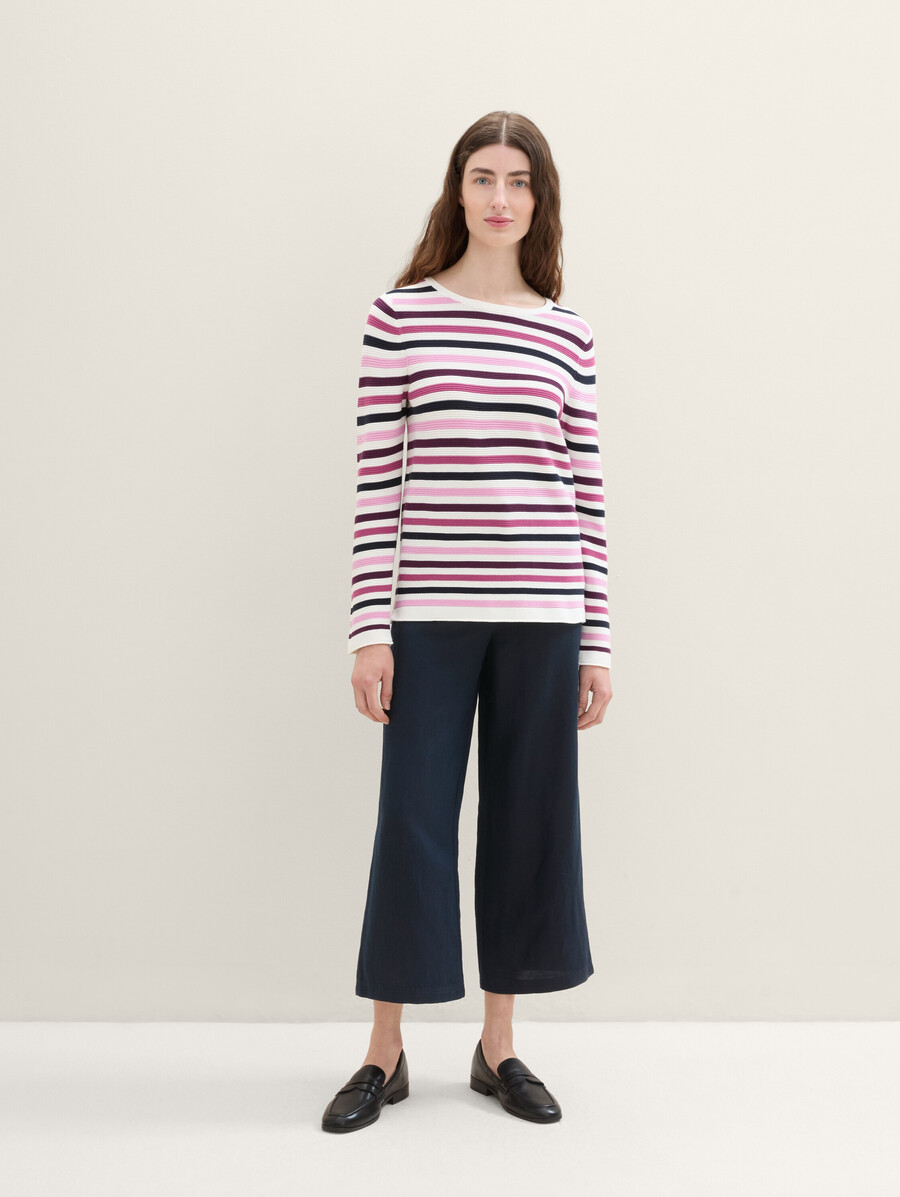 pull en maille de coton