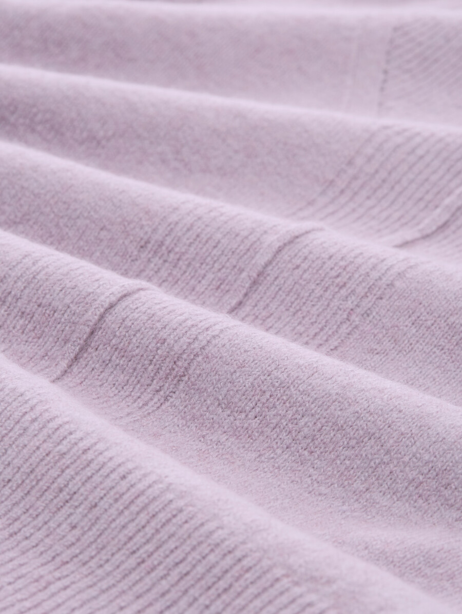 pull texturé en laine comfort