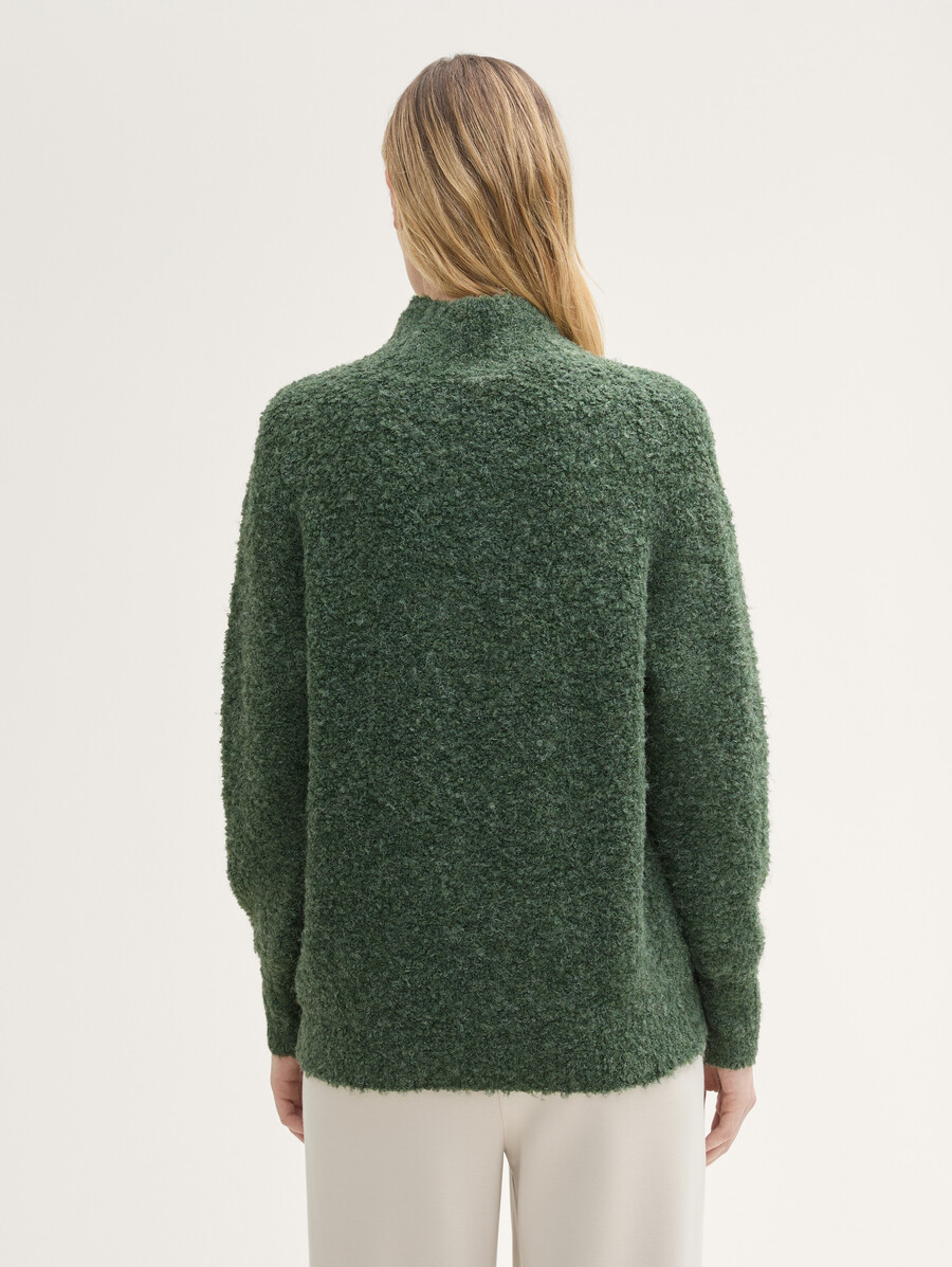 pull bouclé ample