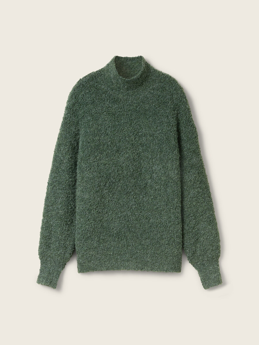 pull bouclé ample