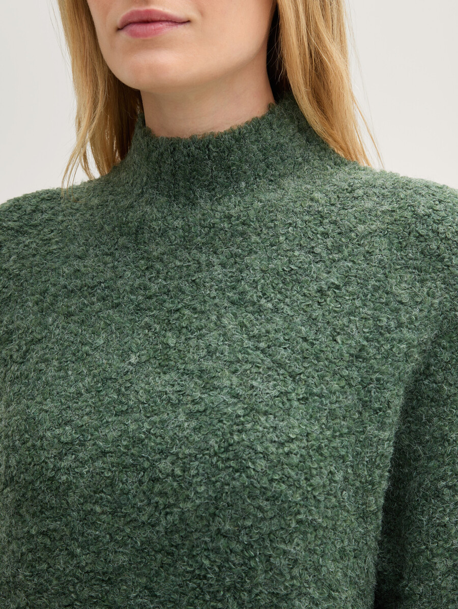pull bouclé ample