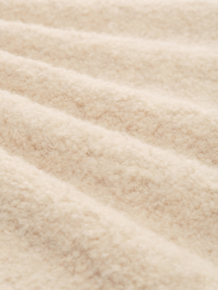 pull bouclé ample