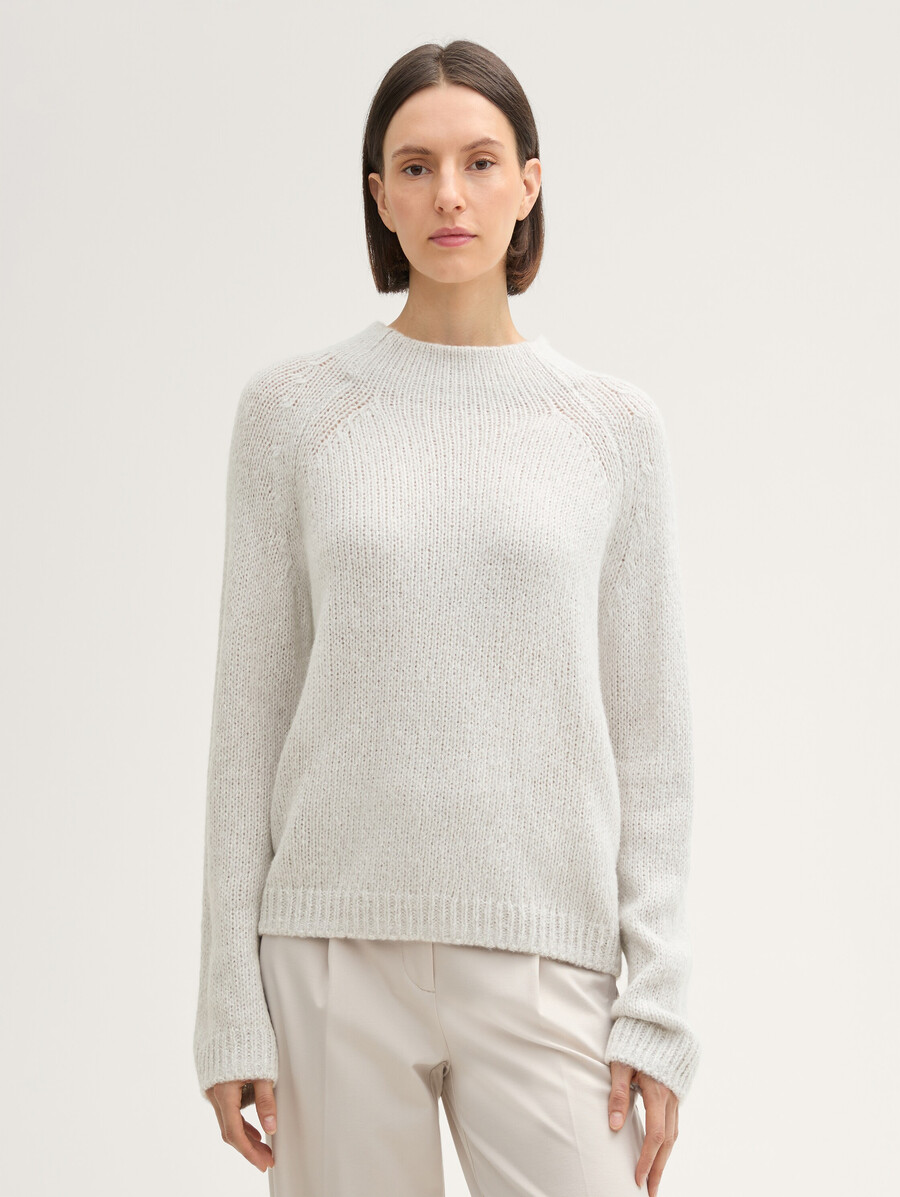 pull en maille raglan