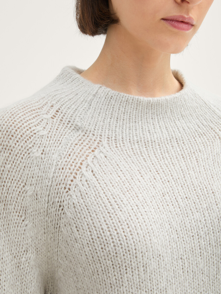 pull en maille raglan