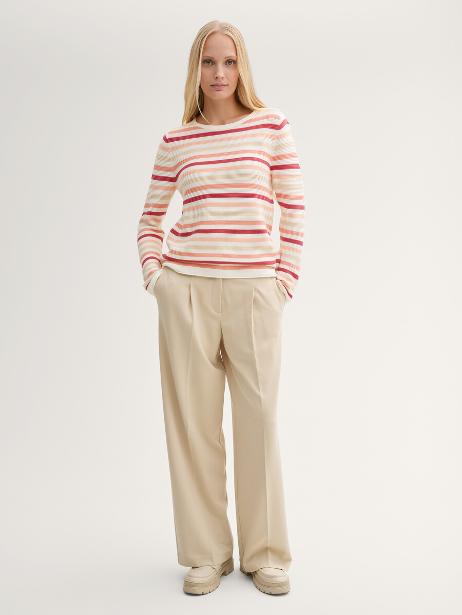 pull en maille de coton