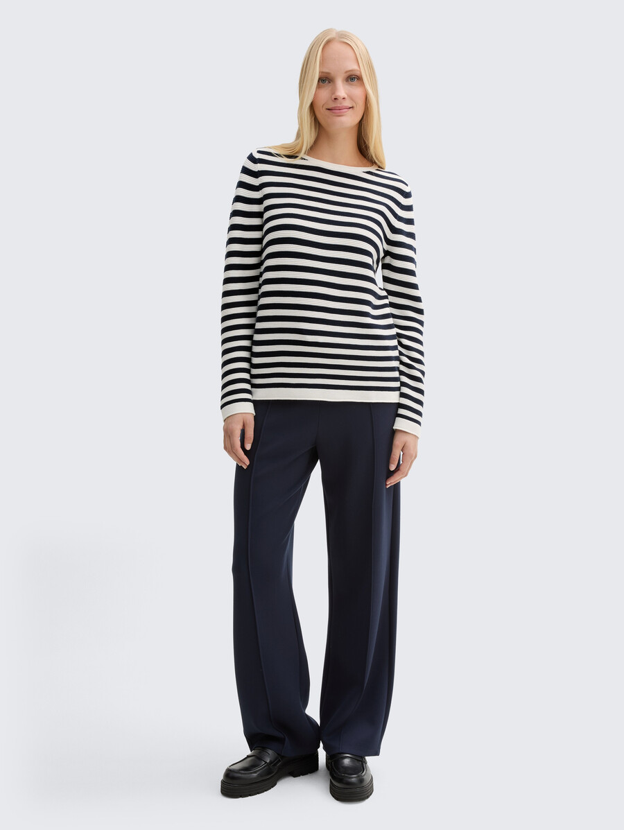 pull en maille de coton
