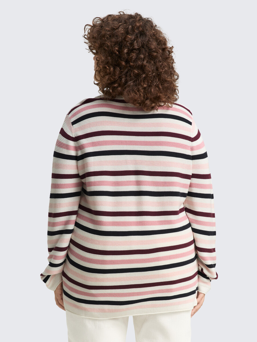 pull en maille grande taille confectionné en coton biologique