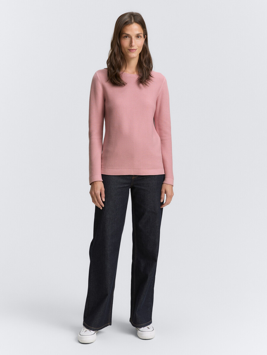 pull en maille de coton