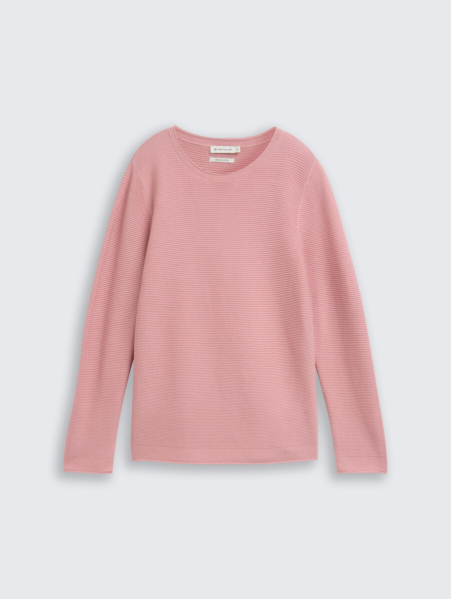 pull en maille de coton
