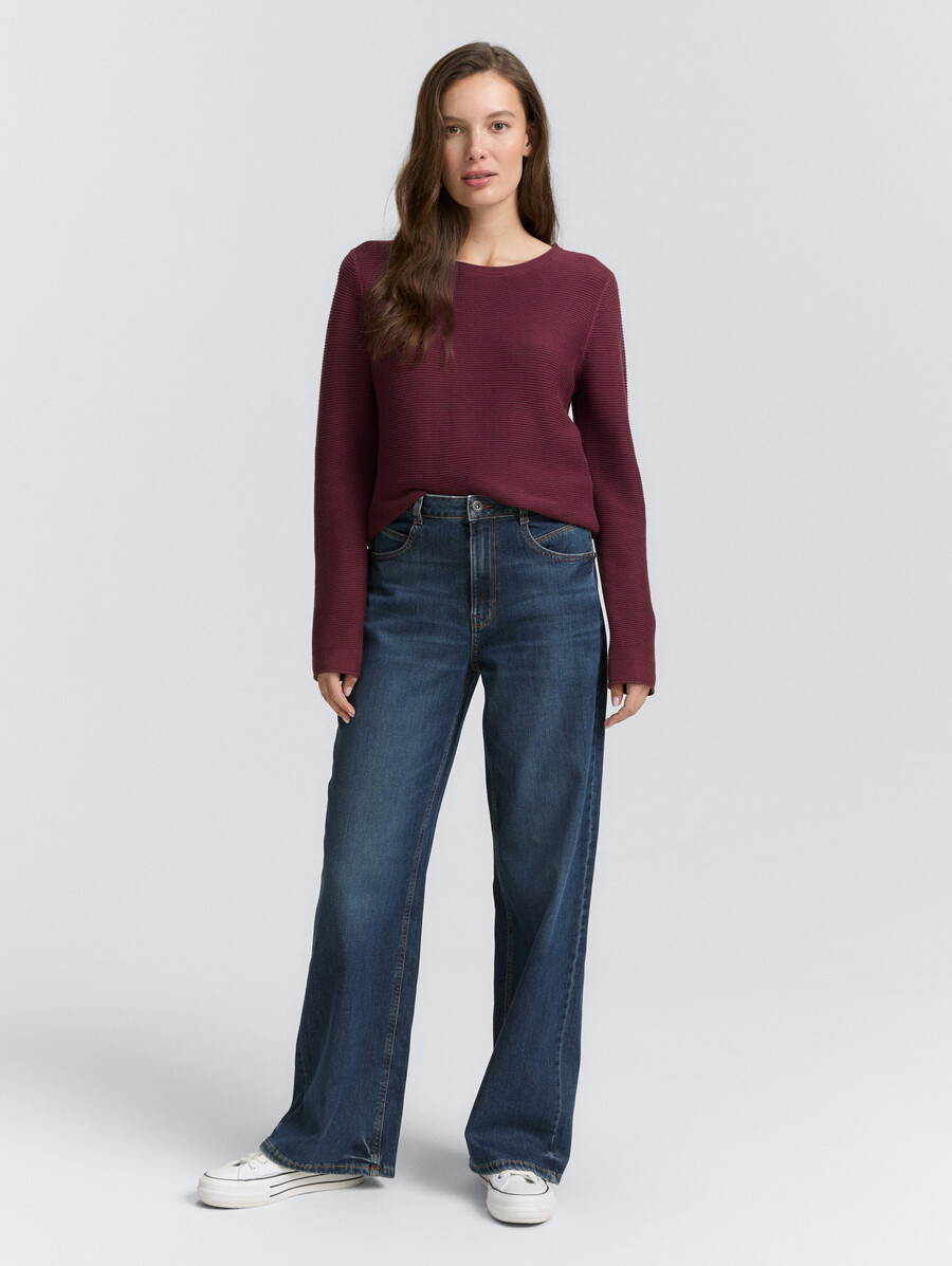 pull en maille de coton