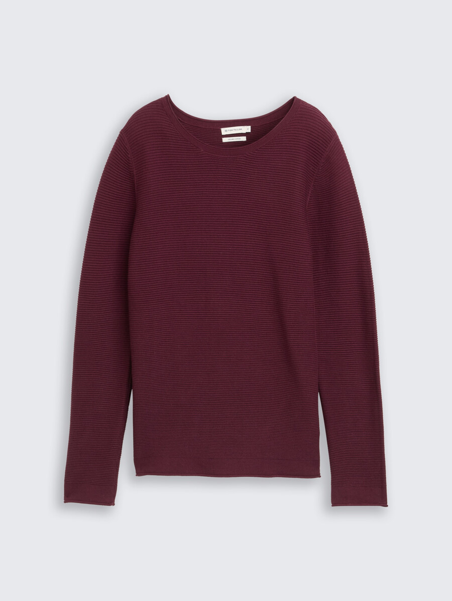 pull en maille de coton