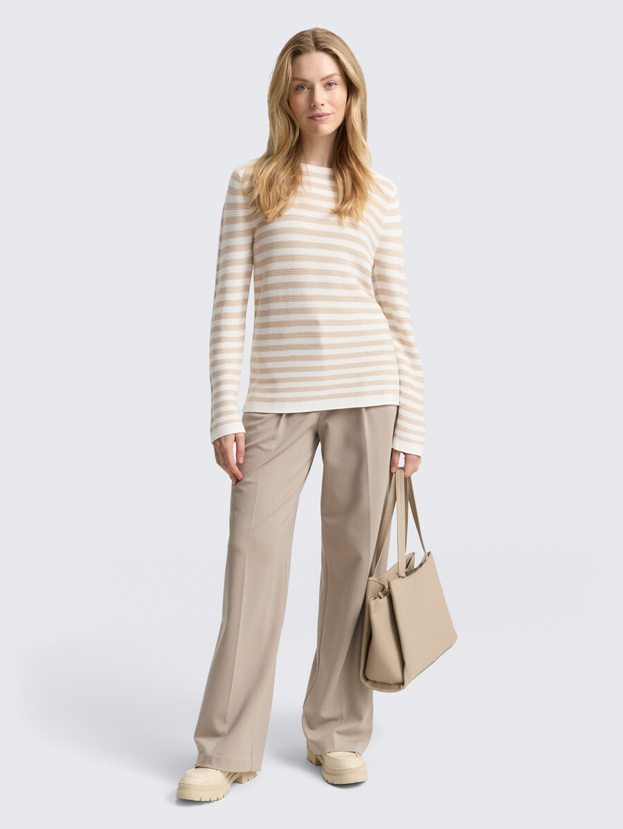 pull en maille de coton