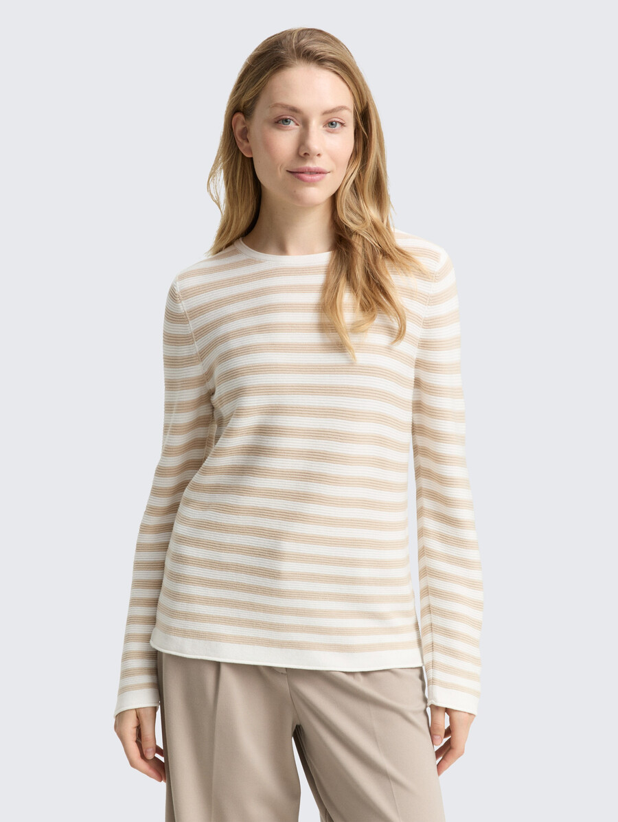 pull en maille de coton