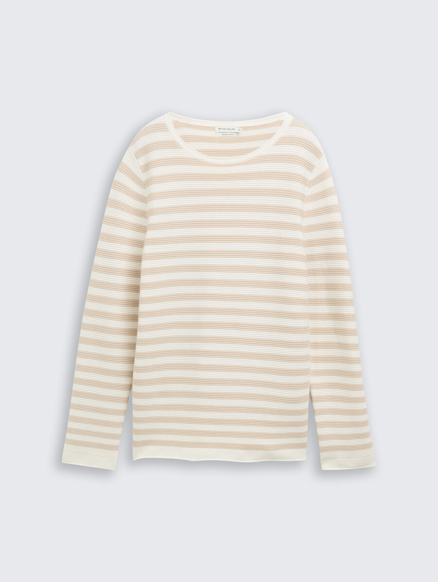 pull en maille de coton