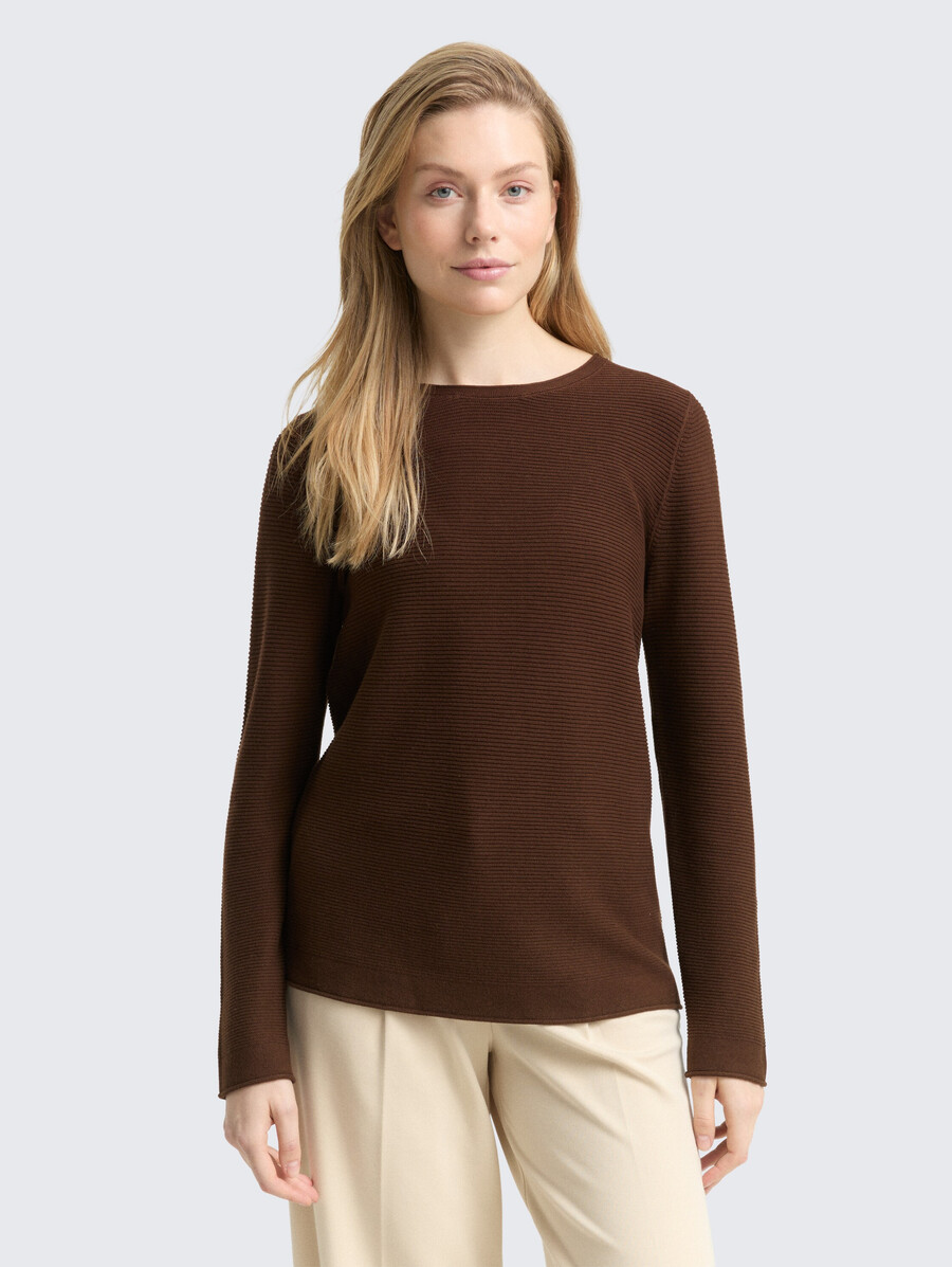 pull en maille de coton