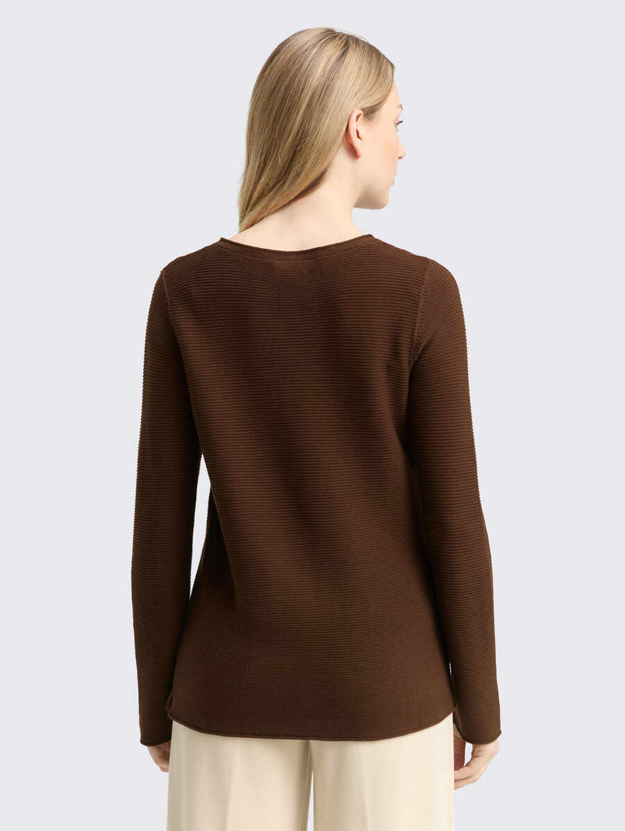 pull en maille de coton