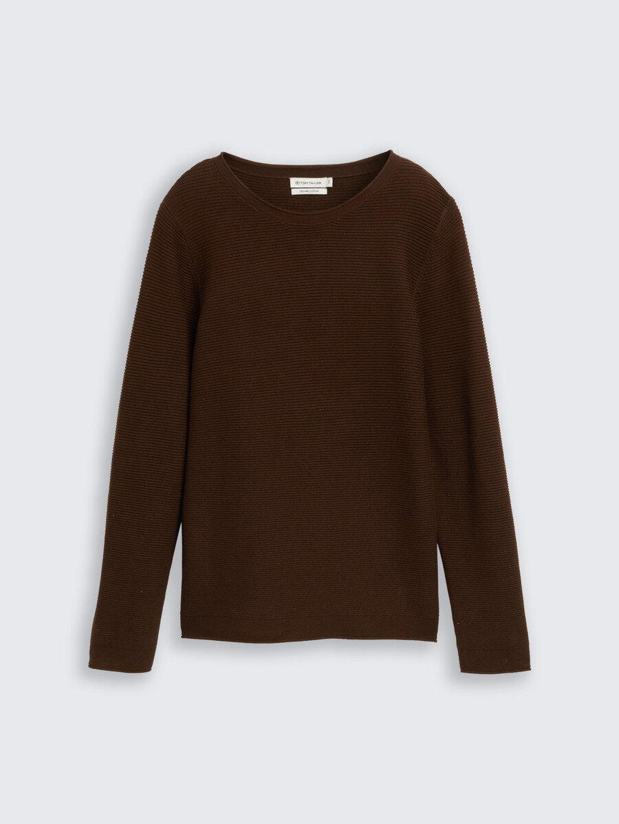 pull en maille de coton
