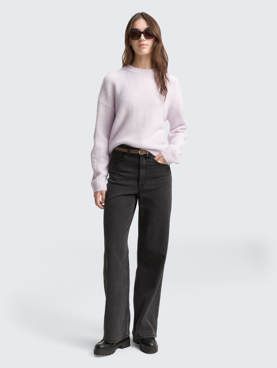 pull en maille oversize