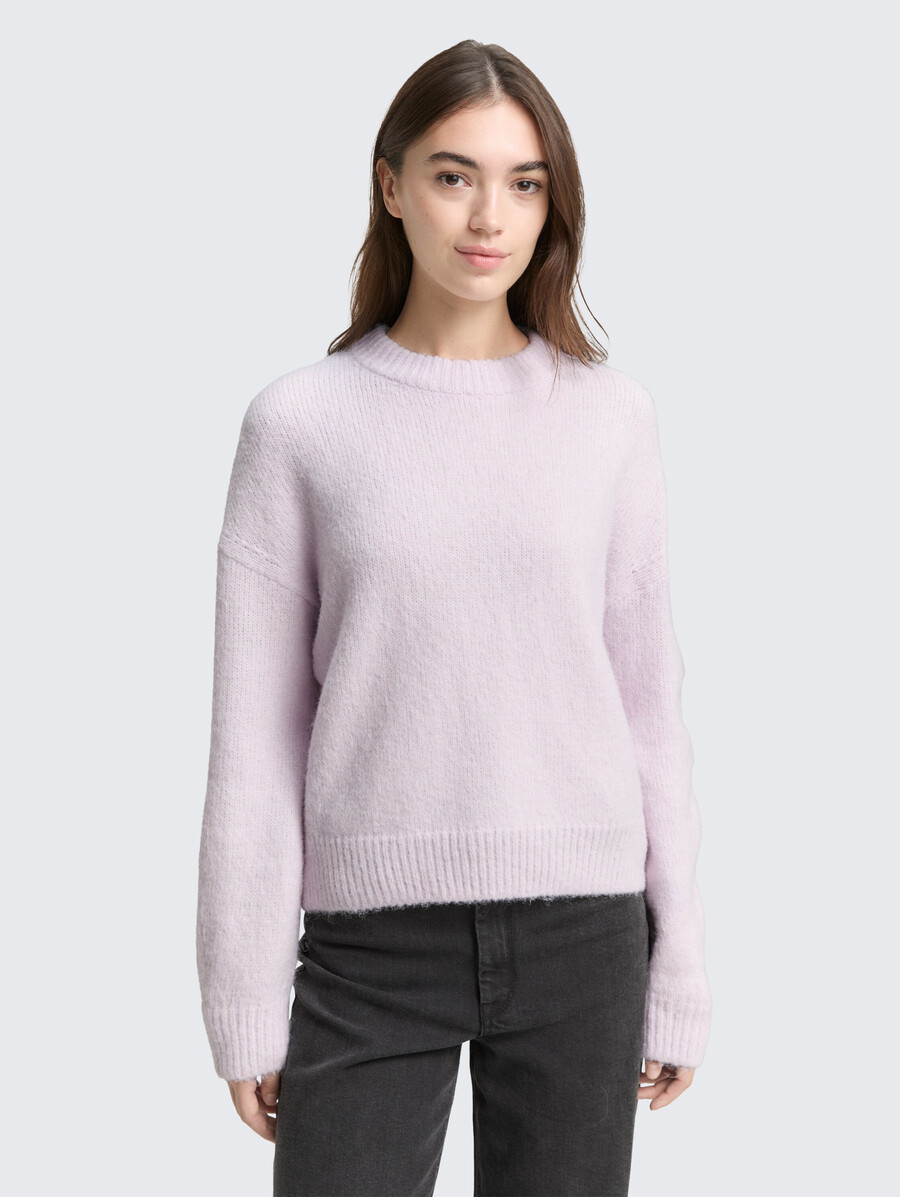 pull en maille oversize