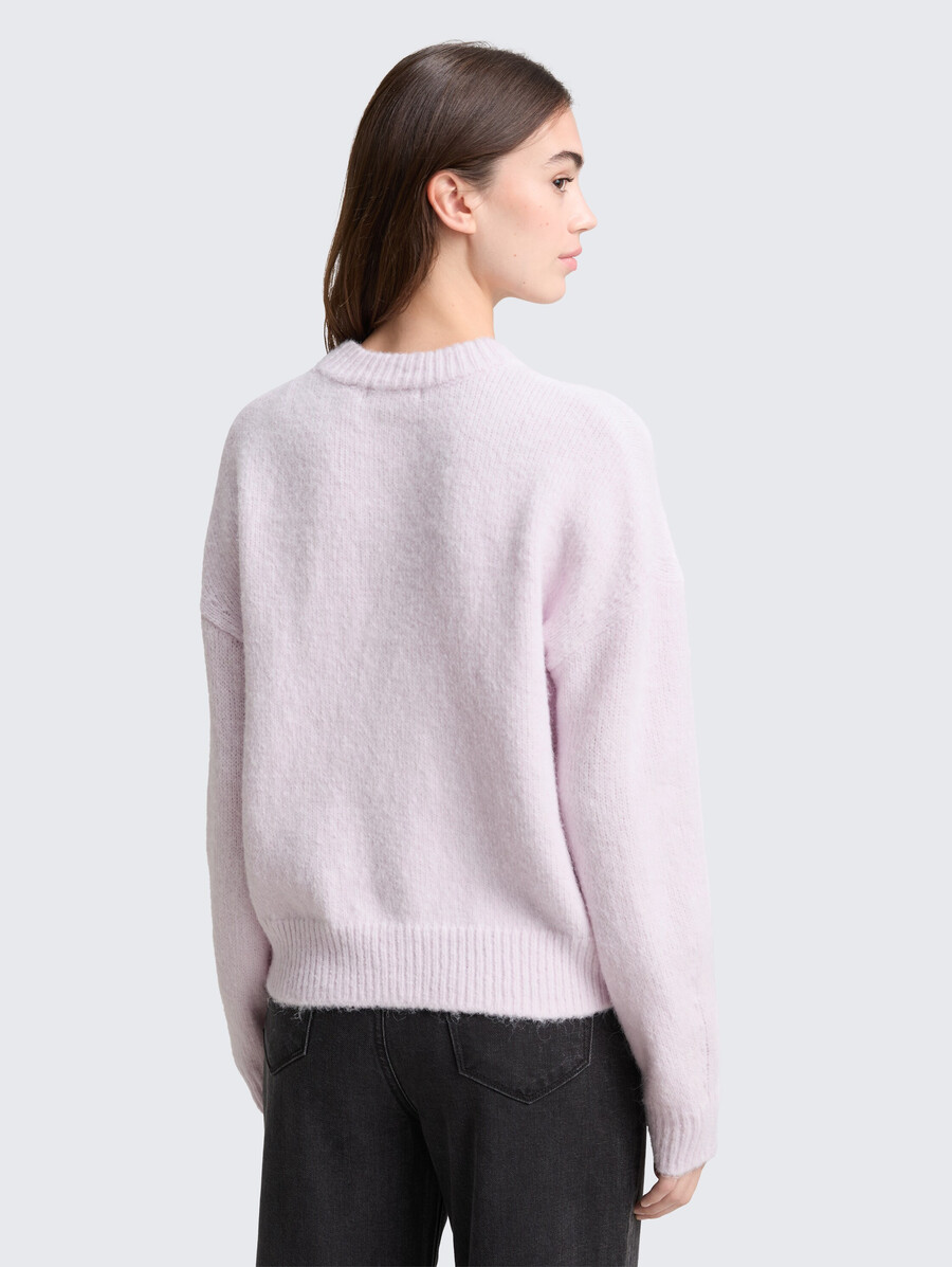 pull en maille oversize